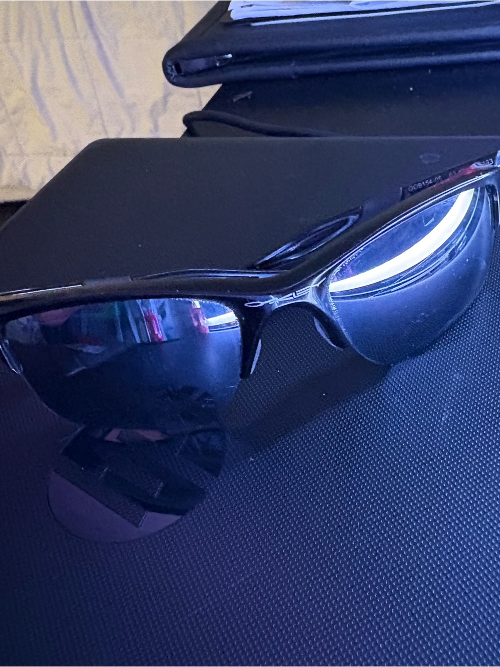 Oakley Sunglasses Black Navy Frame